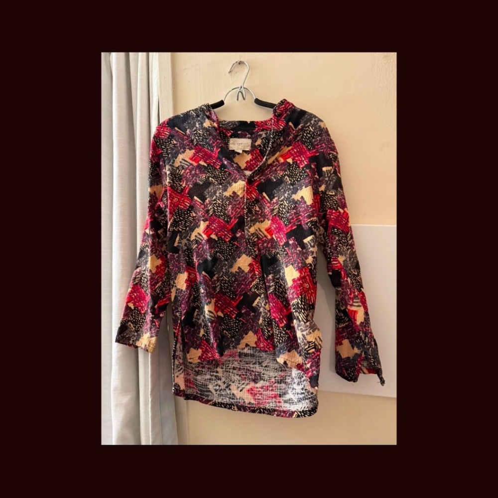 zed shirt (linen-silk blend fabric)